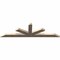 Ekena Millwork Saratoga Smooth Timber Gable Bracket, Douglas Fir, 96"W x 28"H x 3 1/2"D x 5 1/2"F, 7/12 Pitch GBW096X28X0406SAR00SDF - alternate 3